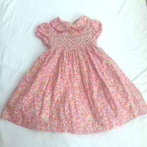 Lily Pulitzer smocked toddler dress